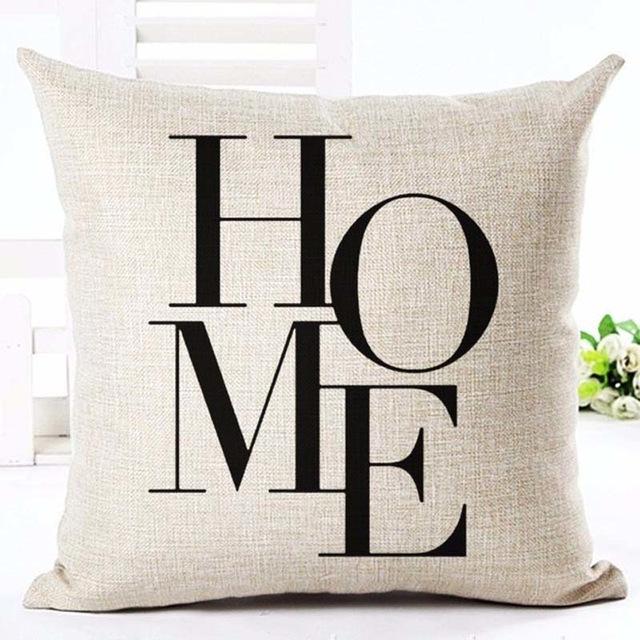 Cosy Cottage "HOME" Cushion