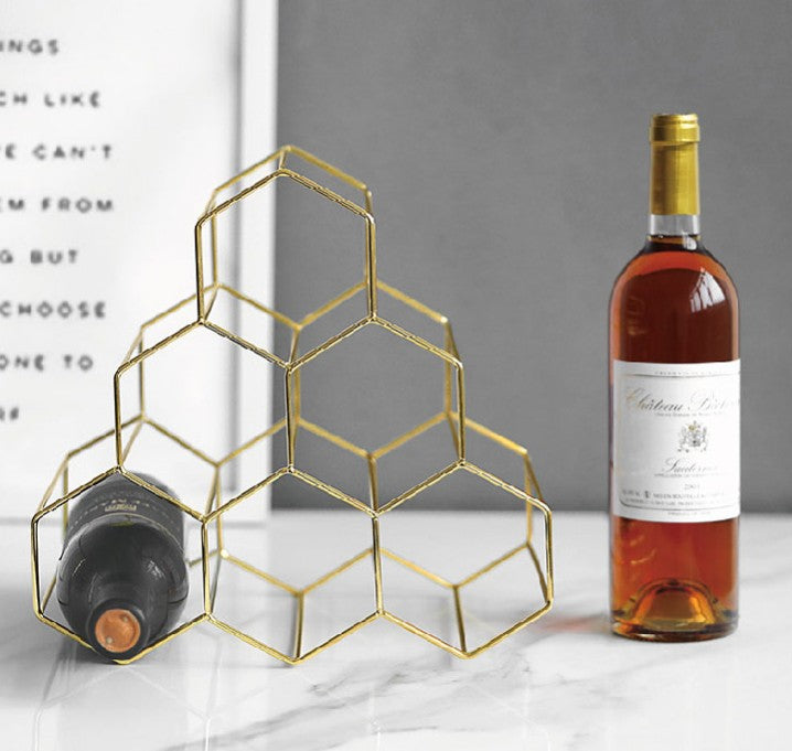 Honeycomb Wine Rack