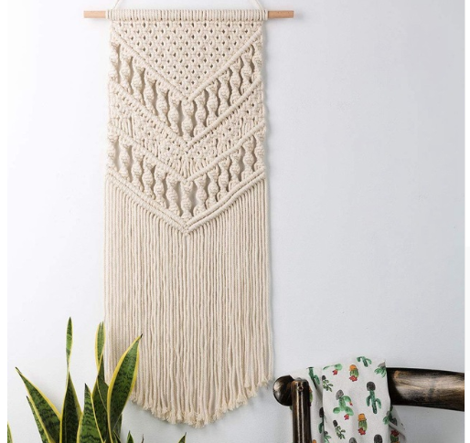 Handcrafted Macrame Magic Wall Hanging