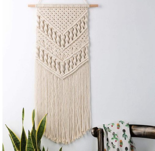 Handcrafted Macrame Magic Wall Hanging