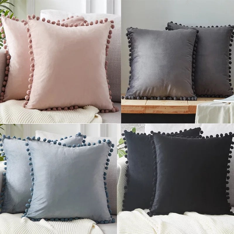 Textured Ball Cushion Cover Collection