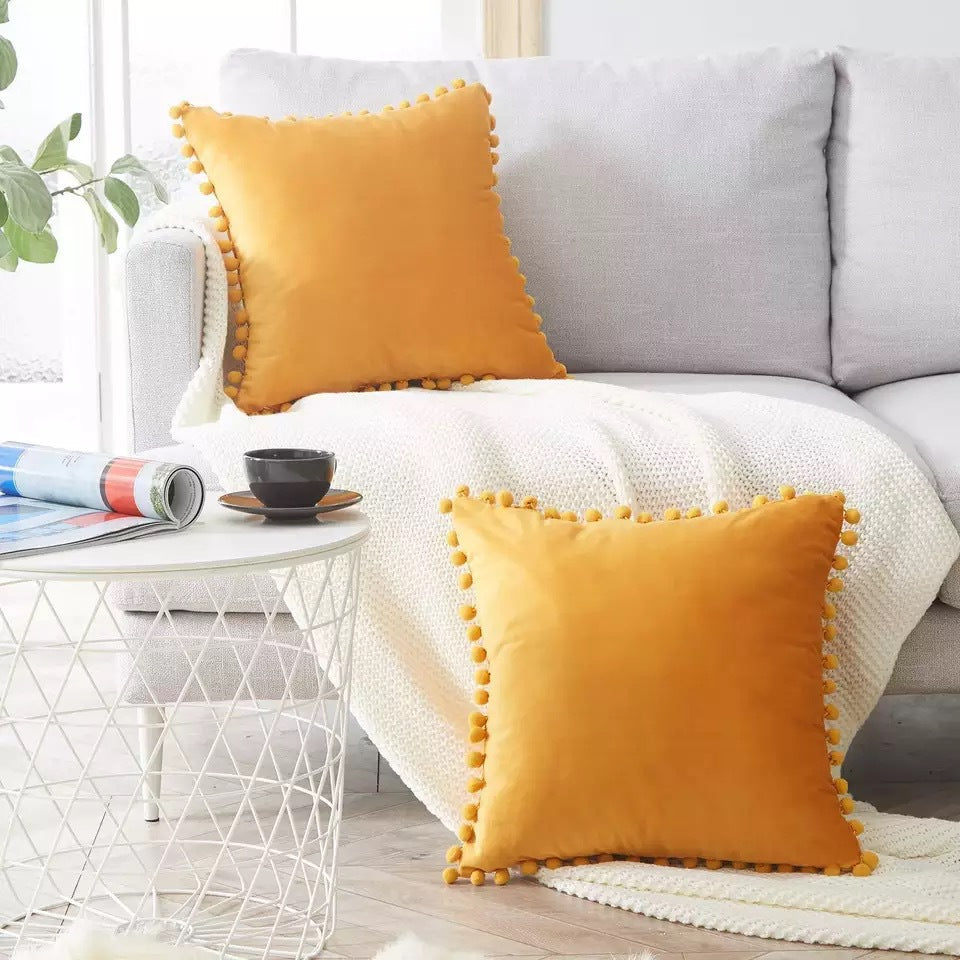 Textured Ball Cushion Cover Collection