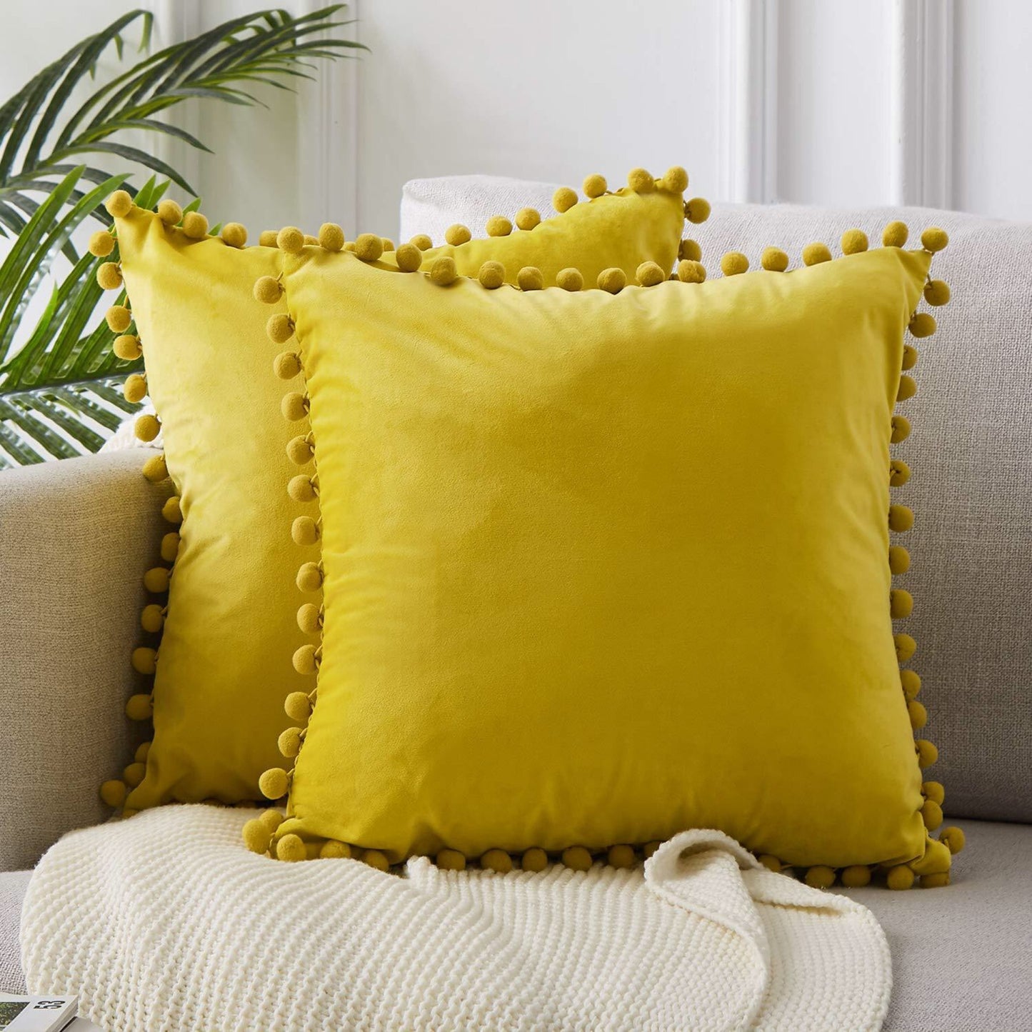 Textured Ball Cushion Cover Collection