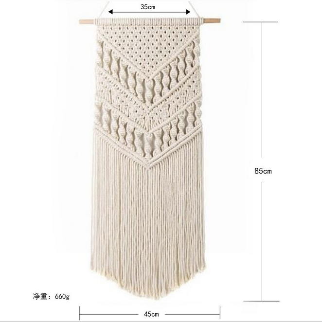 Handcrafted Macrame Magic Wall Hanging