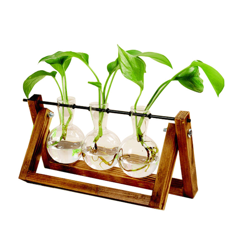 Wooden Hydroponic Planter