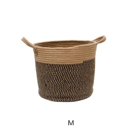 Natural Haven Hemp Rope Laundry Basket