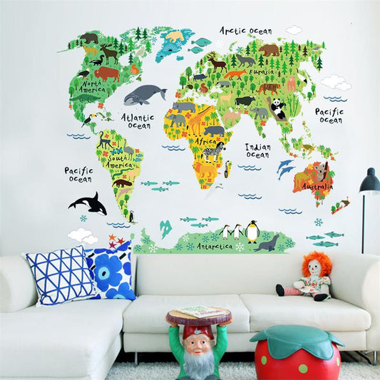 Animal Adventure World Map