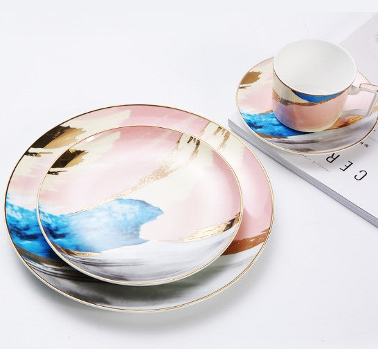 Watercolour Washes Porcelain Dinnerware Collection