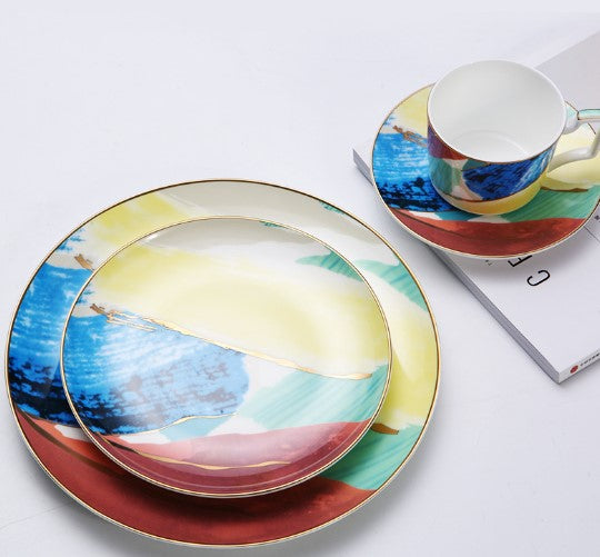 Watercolour Washes Porcelain Dinnerware Collection