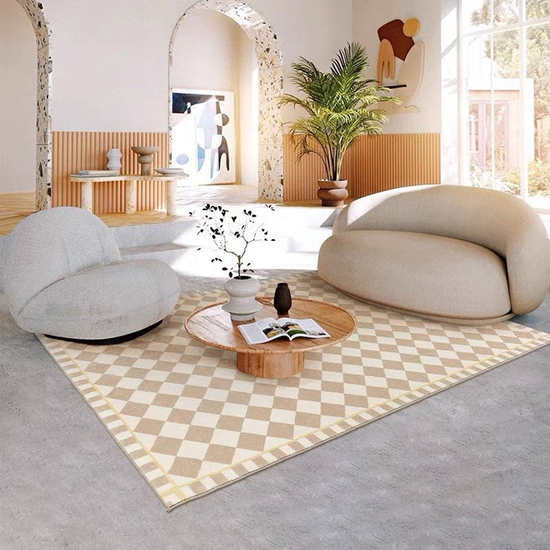 French Checkerboard Rug