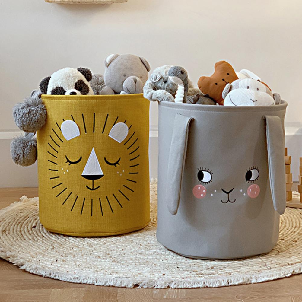 Critter Keepers Fabric Animal Toy Storage Buckets