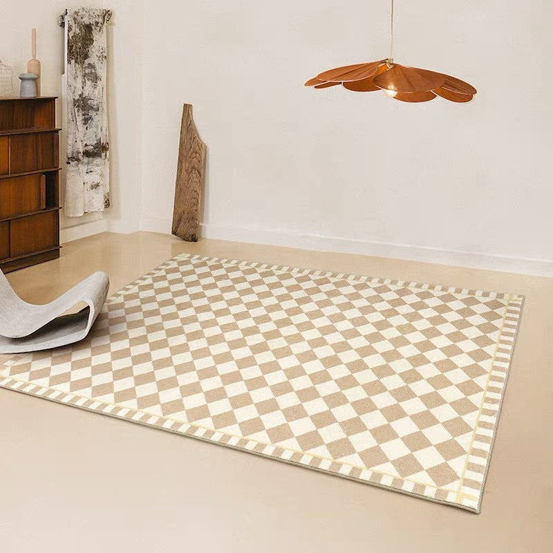 French Checkerboard Rug