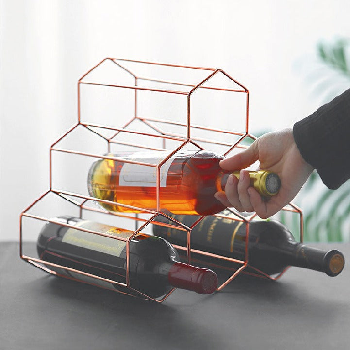 Honeycomb Wine Rack