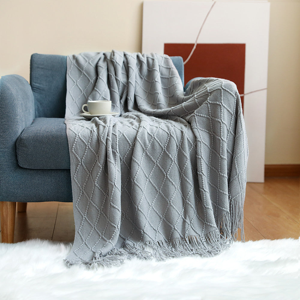 Cosy Faux Cashmere Throw