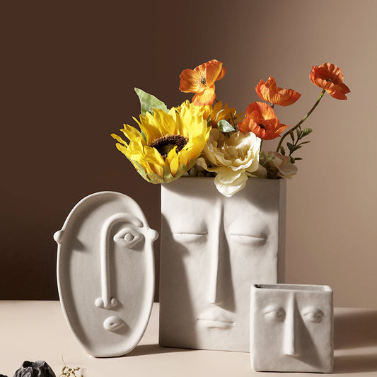 Facial Expression Vases