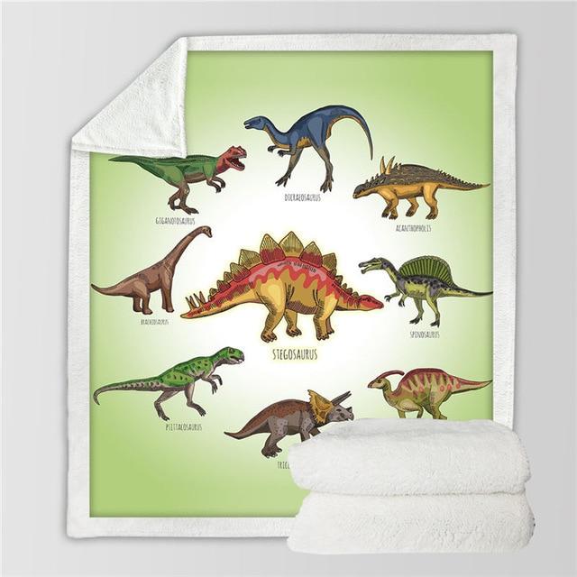 Dino Dreams Glow Blanket