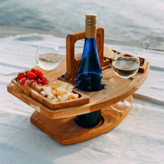 All-in-One Wine & Picnic Tray