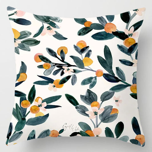 Botanical Bliss Cushion Cover