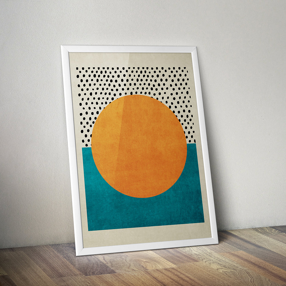 Mid-Century Modern Abstract Art Print