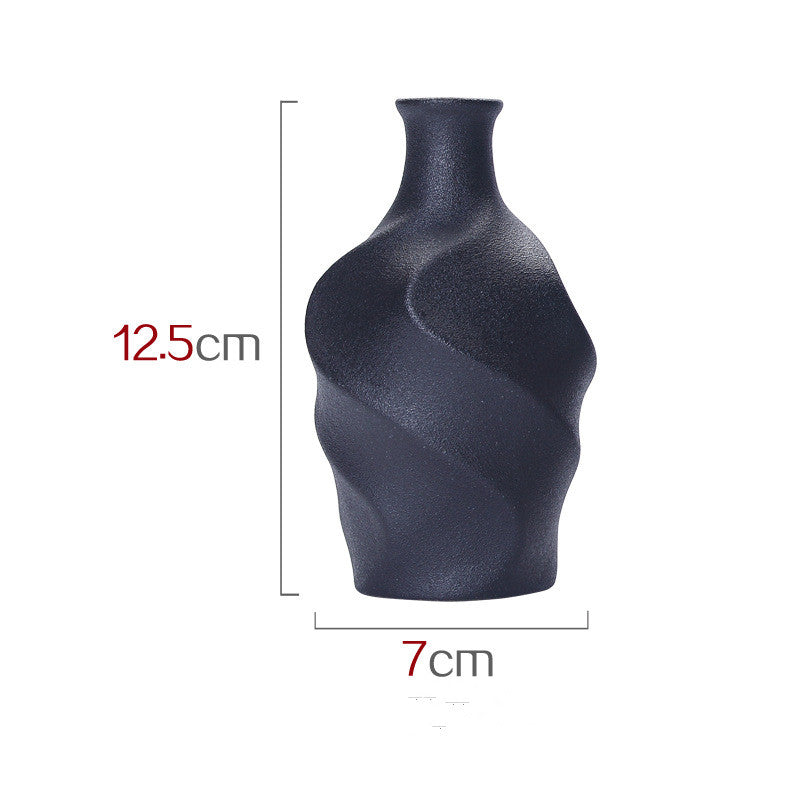 Textured Touch Ceramic Vase