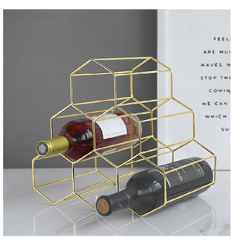 Honeycomb Wine Rack