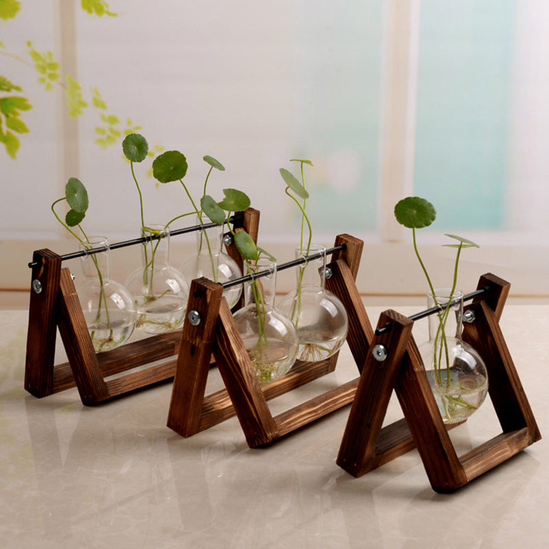 Wooden Hydroponic Planter