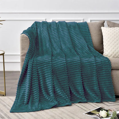 Ultra-Soft Silk Flannel Blanket for All Seasons