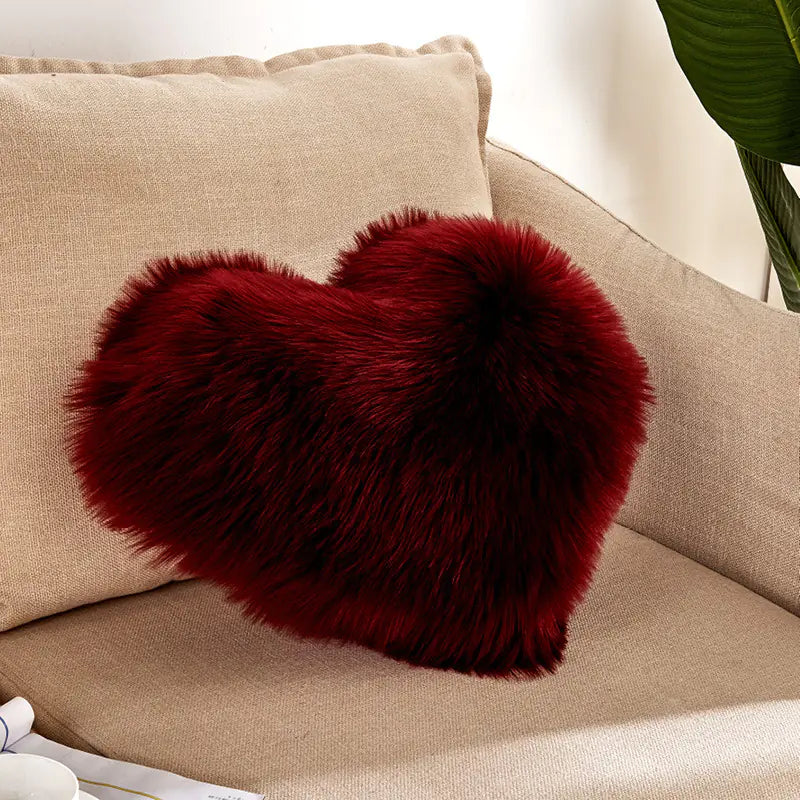 Heart Trendy Home Cushion Pillow Cover