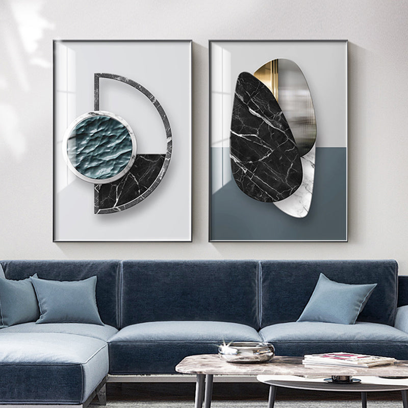 Modern Geometric Canvas Artwork