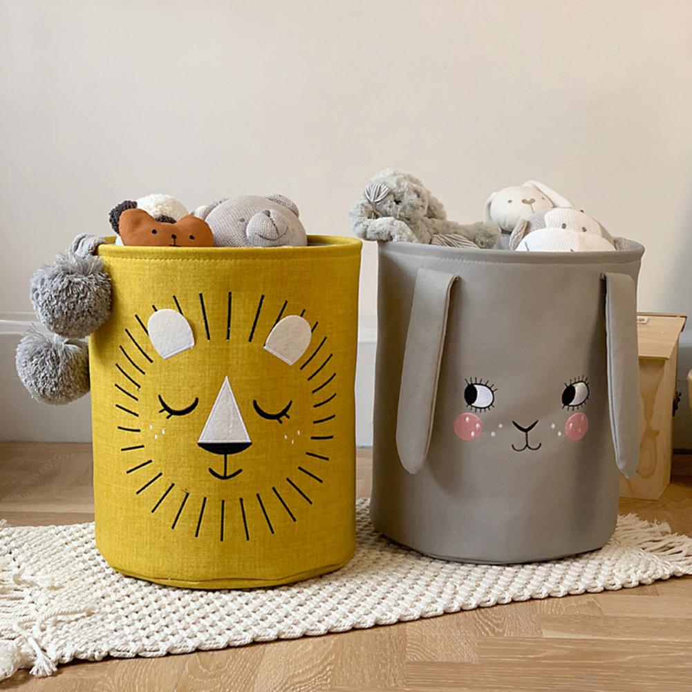 Critter Keepers Fabric Animal Toy Storage Buckets