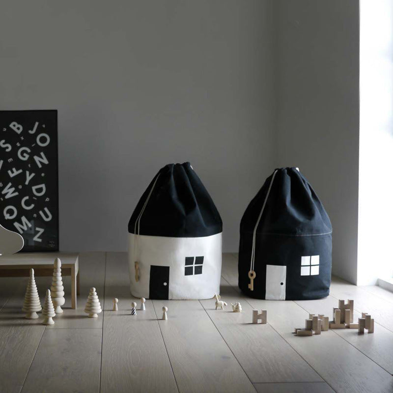 Playful Toy Storage House