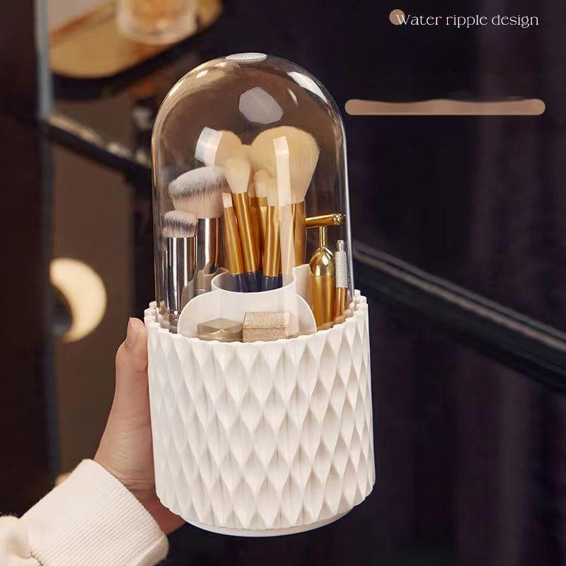 Crystal Clear 360° Rotating Makeup Organiser