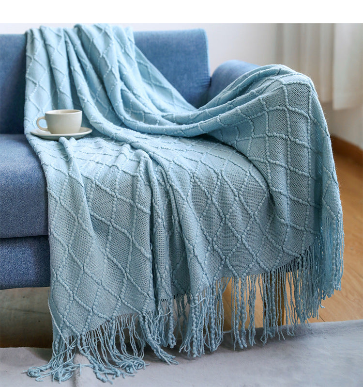 Cosy Faux Cashmere Throw