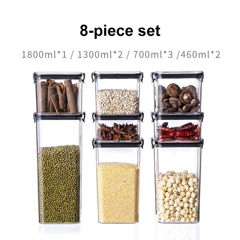 8-Piece Airtight Pantry Storage Set